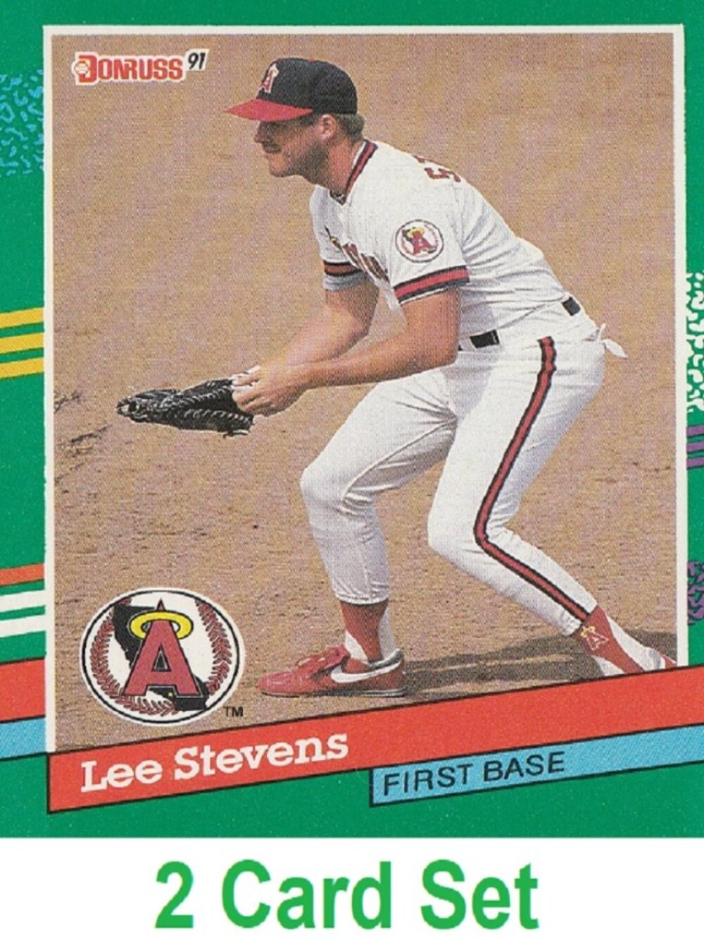Lee Stevens Baseball Card Collection